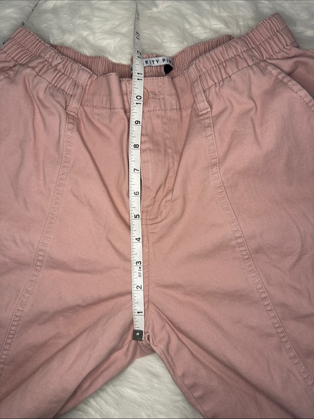 Celebrity Pink Cargo Pants Women’s Medium Pink Utility Pants Straight Leg Y2K - Picture 6 of 10